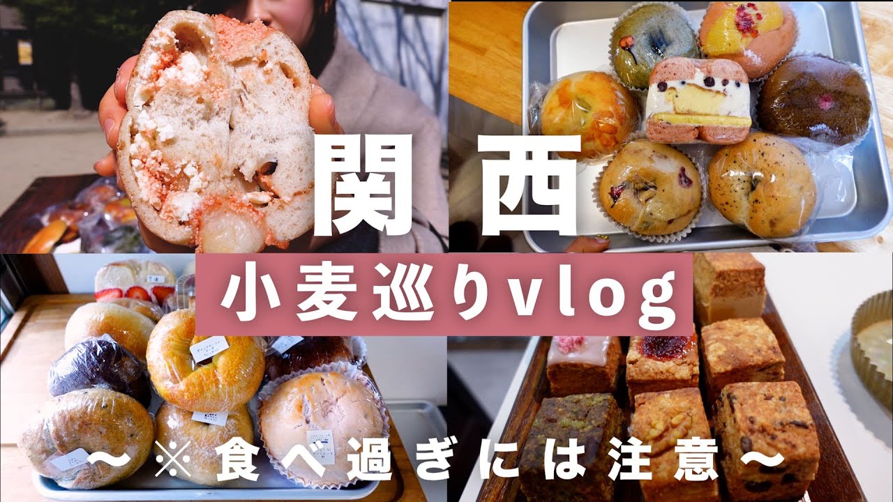 【みんな大好き関西の小麦巡りvlog】※お宝間違いなし