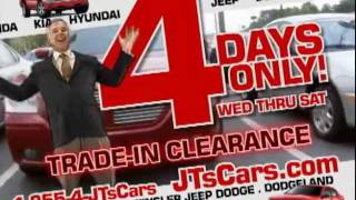 4 day Trade-In Clearance at JT's Cars | KIA dealer in Columbia