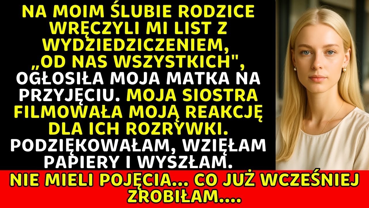 Moi rodzice wydziedziczyli mnie za ślub z nielubianym mężczyzną — aż wyznał, że jest miliarderem…