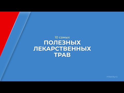 Курс обучения "Фитотерапия (Травничество)" - 10 самых полезных лекарственных трав