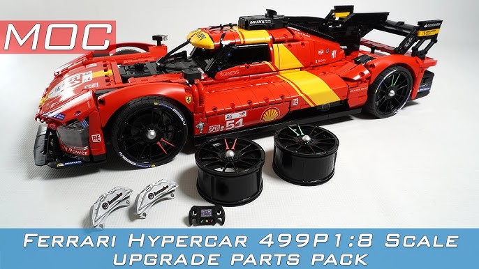 Une Formule 1 Ferrari tout en lego ! (même les roues) – w3sh