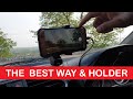 How to Record Videos in your car or any Vehicle While Driving Using ZAAP Smartphone Holder BEST WAY