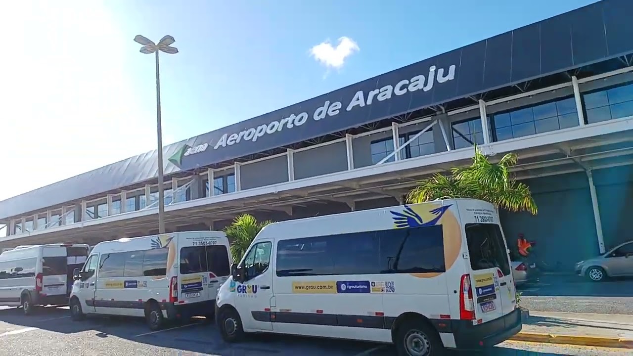 AEROPORTO DE ARACAJU: PERSPECTIVA DA AREA EXTERNA!!! A REFORMA ESTÁ AVANÇADA!!!