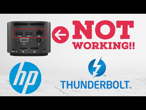 How to Fix HP Docking station issues by The Guy in Blue