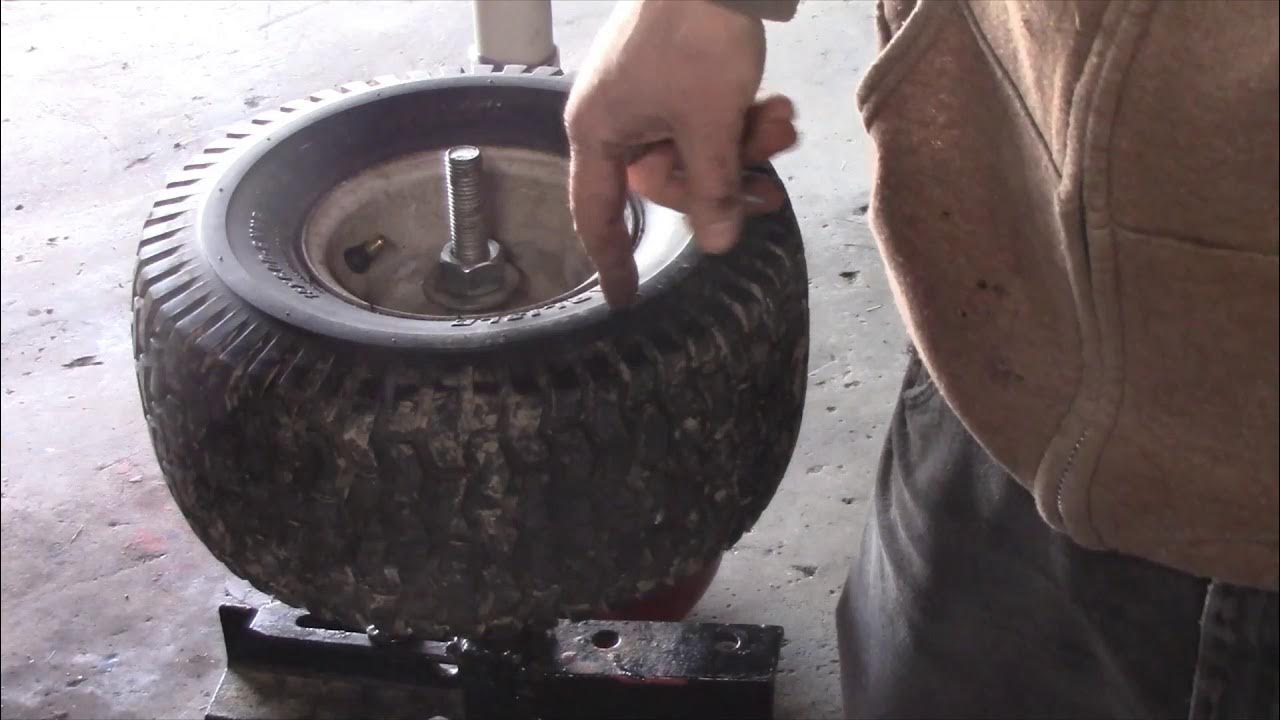 How To Use A Mini Tire Changer YouTube