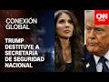 Donald Trump destituye a Kristi Noem: Se convierte en la primera baja de su segundo gobierno