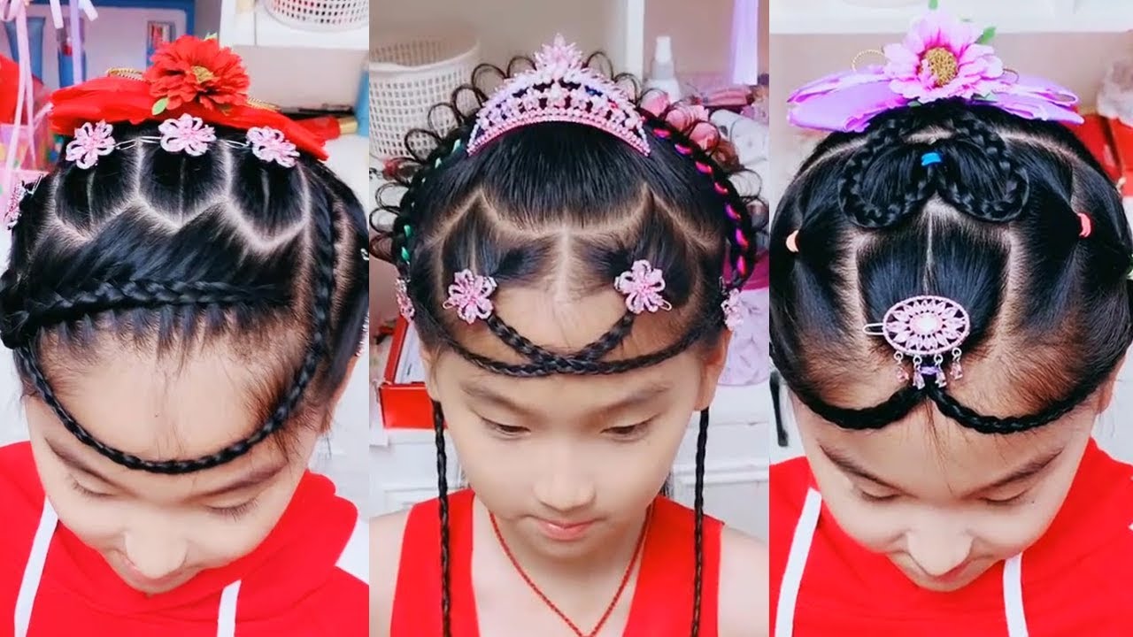 Easy Braid Hair For Little Girls Kids Braid Hairstyles Tutorial Beautiful Hairstyles Part 28