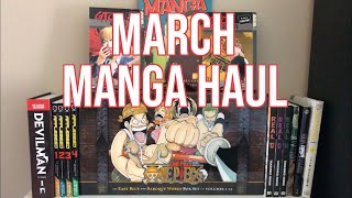 March Manga Haul! | March 2021