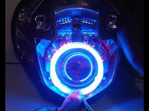 penampakan lampu led motor super terang YouTube