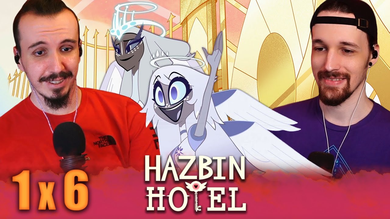 HAZBIN HOTEL 1x6 REACTION!! "Welcome to Heaven"