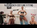 Nutcracker Ballet Costume Fitting + Dress Rehearsal