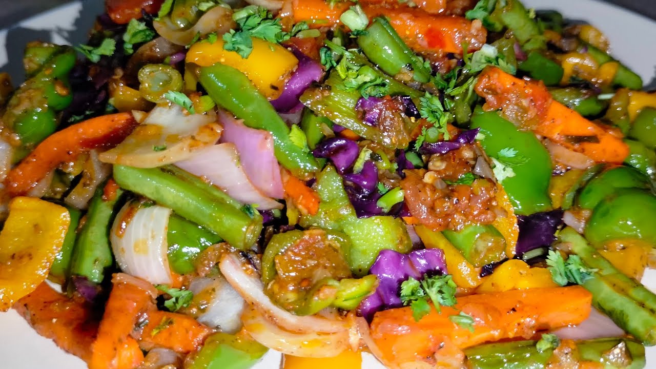 Vegetable jalfrezi recipe restaurant style how to make mix veg