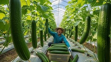 Cucumber Harvest & Packing – From Trellised Fields to Fresh & Pickle Lines