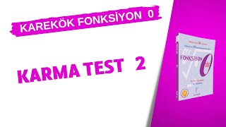 Karma Test 2 Karekök Fonksi̇yon 0