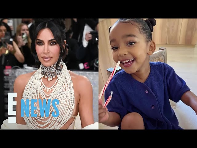 Chicago West Hilariously CALLS OUT Kim Kardashian's Cooking | E! News class=