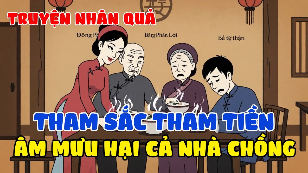 KINH HOÀNG: Con Dâu Tàn Ác Vì Tham Lam Sắc Và Tiền – Quả Báo Đến Khiến Ai Cũng Rùng Mình
