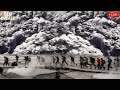 Shocking Explosion in Yellowstone: Rare Moment of Three Giant Geysers Erupting Simultaneously