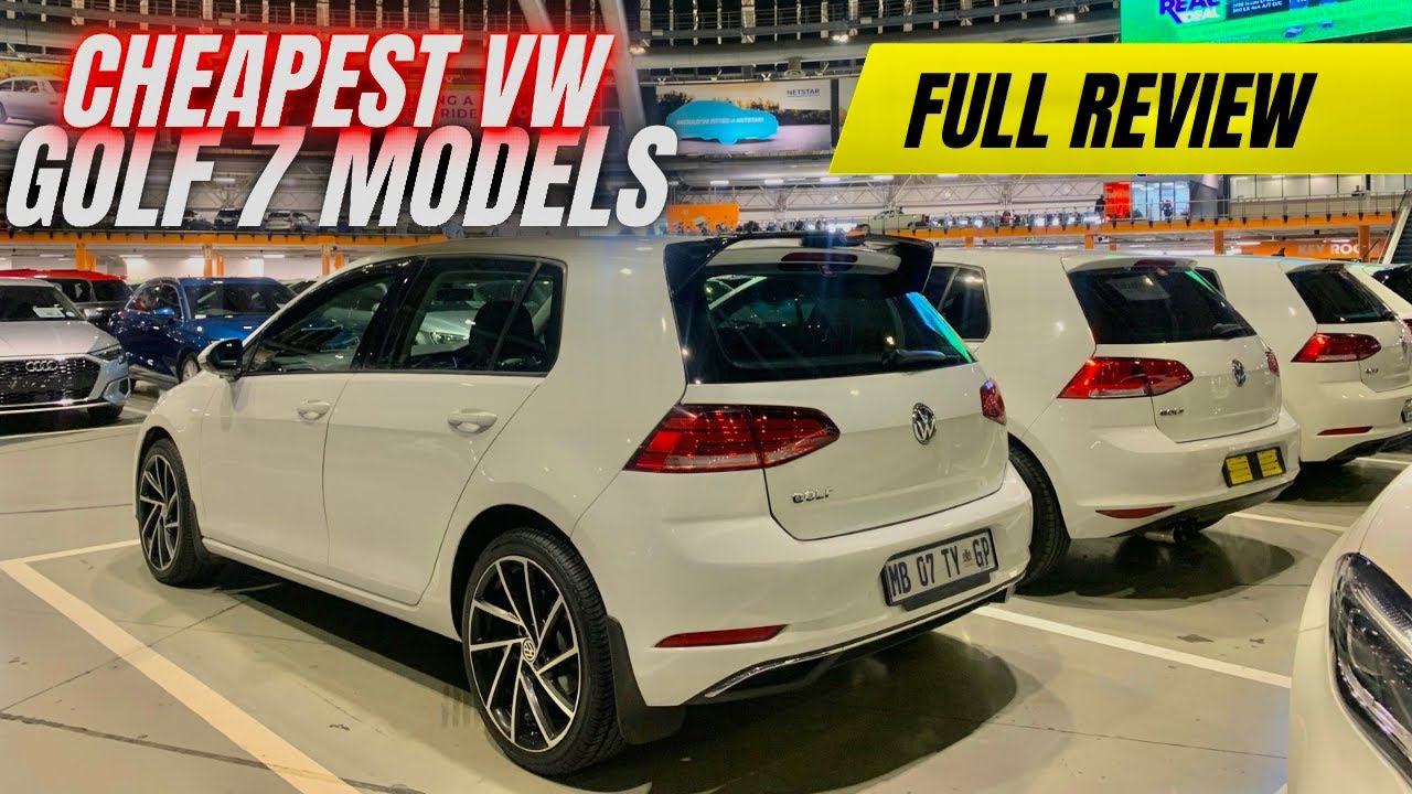 I found the cheapest Vw golf 7 R models at Webuycars South Africa cheap prices