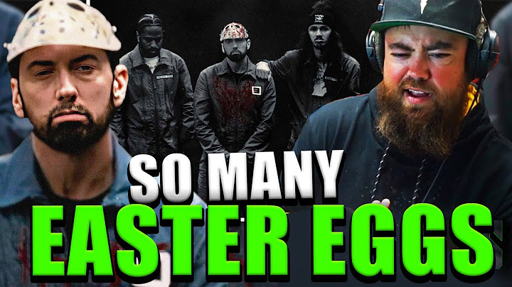 RAPPER REACTS to Eminem - Tobey feat. Big Sean & Babytron (Official Music Video)