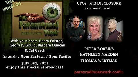 03 July 2021 re-air of 22 May '21, w/Kathleen Mard...