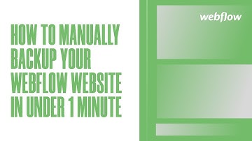 How to Manually Backup Your Webflow Website in Under 1 Minute