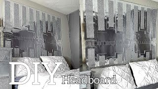 DIY GLAM HEADBOARD UNDER $10