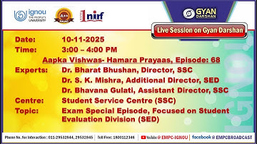 Exam Special Episode, Focused on Student Evaluation Division (SED)
