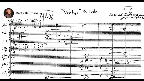 Bernard Herrmann - Vertigo Suite (1958) [Manuscript score]