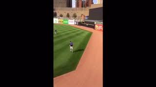 Aaron Judge playing catch with me must watch no click bait!!!!!