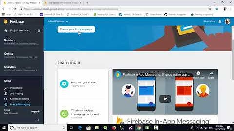 Android Firebase In App Messaging using Kotlin