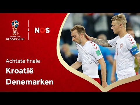 Kroatië - Denemarken (achtste finale) | WK 2018