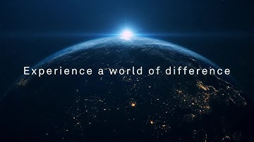 Experience a world of difference