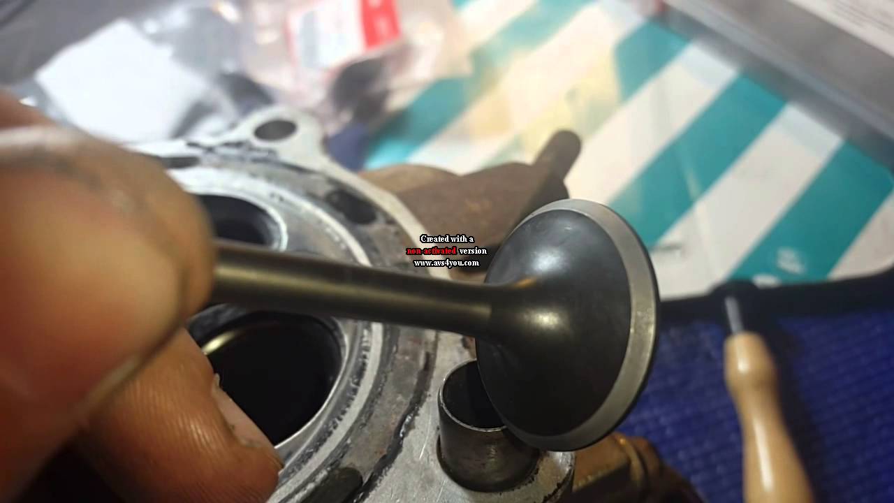 how to replace crf250 valves YouTube