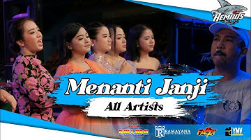 MENANTI JANJI - ALL ARTIST NEW PALLAPA  { COVER LIVE PERFORM } REMBOS 2023