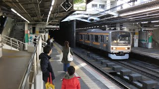 209系1000番台トタ82編成 我孫子行き団体臨時列車 豊田車両センター出庫 豊田駅入線〜客扱い