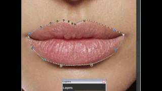 GIMP Tutorial: How to  Change the Lip color screenshot 2