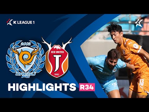 Daegu Jeju Utd Goals And Highlights