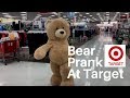 LIFE SIZE TEDDY BEAR PRANK AT TARGET