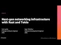 AWS re:Invent 2020: Next-gen networking infrastructure with Rust and Tokio