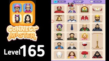 Connect Master Match Puzzle level 165 very hard Guide Walkthrough Solution