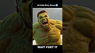 All Hulk entry scene shorts marvel