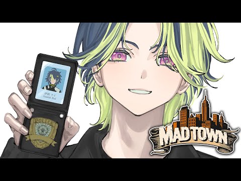 【 ＃MADTOWN β 】＃20-2 新米警官伊波ライです【 伊波ライ ／ にじさんじ 】