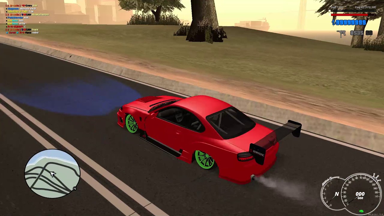 MTA SAN ANDREAS ARABA MODİFİYE YAPIMI (ATATURK GAMİNG)