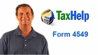 IRS Form 4549 - Examination Changes