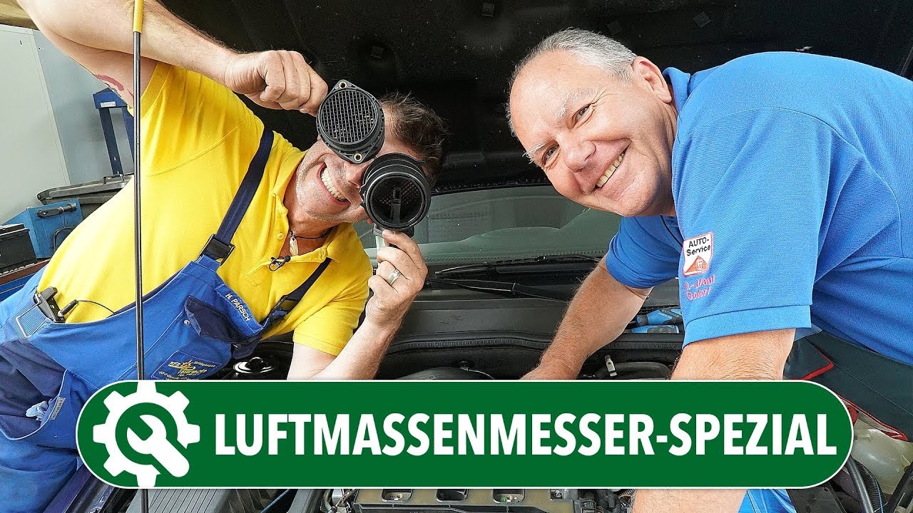 Luftmassenmesser - So prüft man den LMM richtig  Luftmassenmesser reinigen  statt tauschen? 