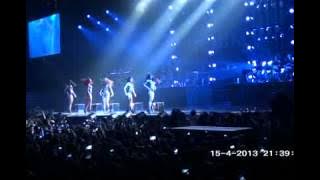 HD Beyonce-Dance for You LIVE Beograd Serbia Mrs Carter World Tour Her First Show