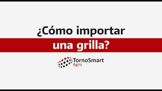 ¿Cómo importar una grilla
