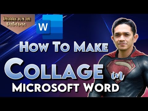  Update How to Make Collage in Word Document | Microsoft Word Video Tutorial