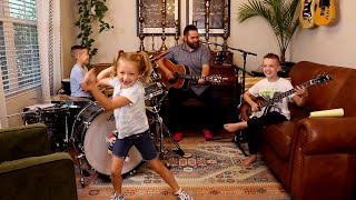 Colt Clark and the Quarantine Kids play 'Don't Be Cruel'