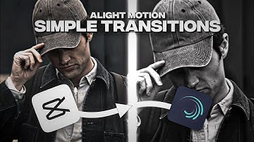 Alight Motion Basics : Basic Transitions | Alight Motion Tutorial - Part 2 !